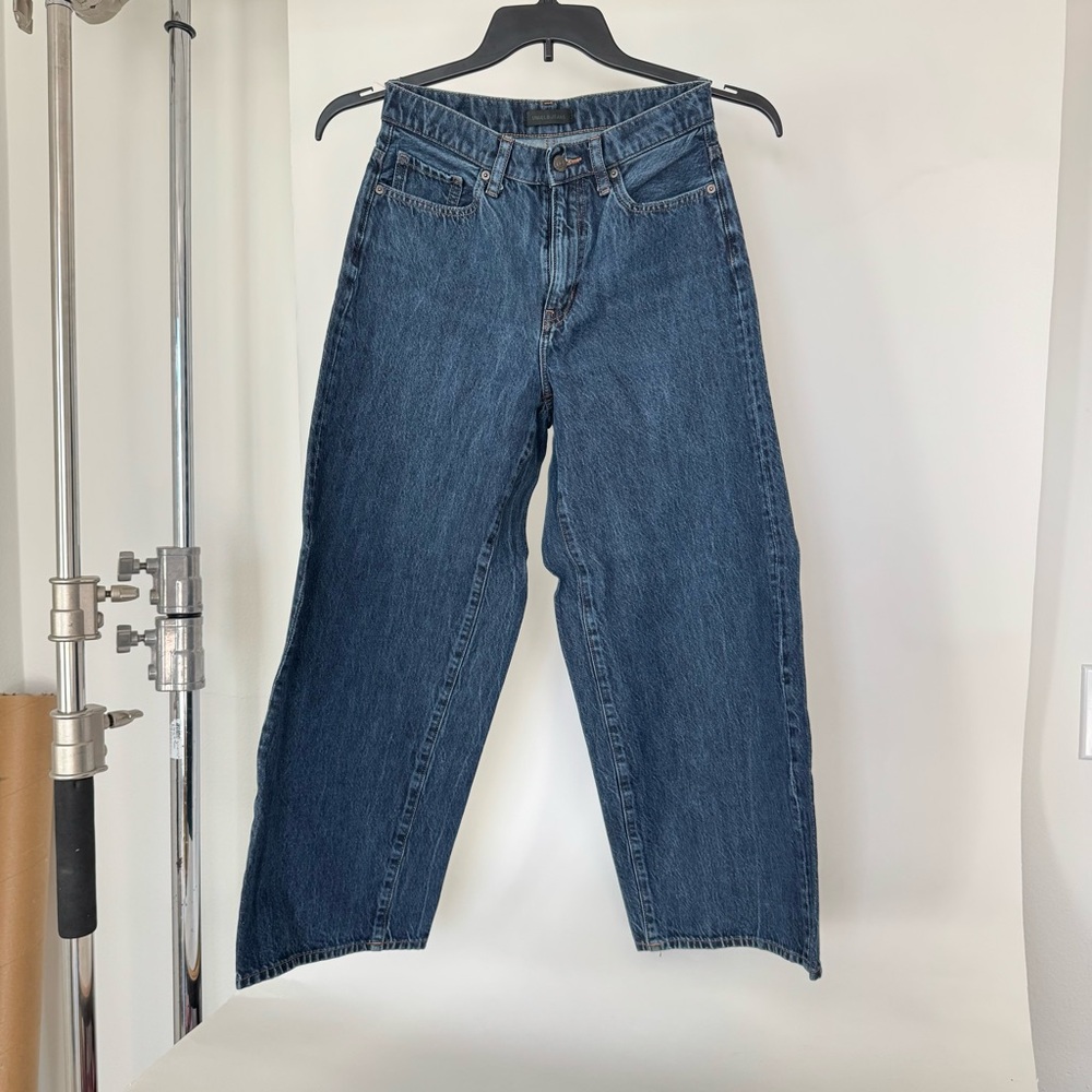 Uniqlo Wide Leg Ankle-Length Jeans